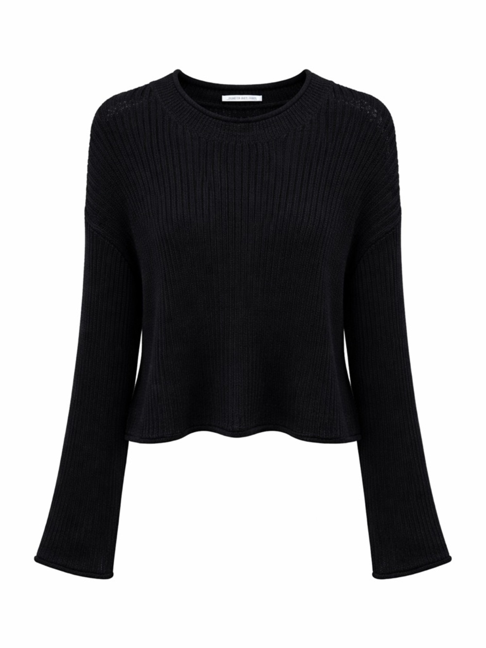 Elizabeth & James black bell sleeve sweater, large
